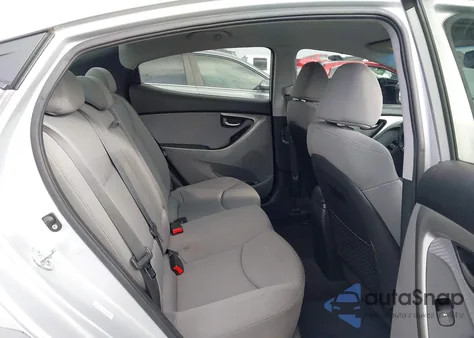 2012 Hyundai Elantra Gls (Ulsan Plant) from USA, damaged, VIN KMHDH4AE2CU323065